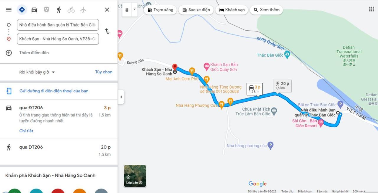 Khách sạn So Oanh - Gần Thác bản Giốc Cao Bang Ngoại thất bức ảnh